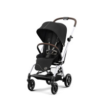 Коляска Cybex Eezy S Twist+ 2 SLV B Moon Black (з бампером)