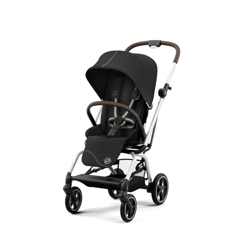 Коляска Cybex Eezy S Twist+ 2 SLV B Moon Black (з бампером)