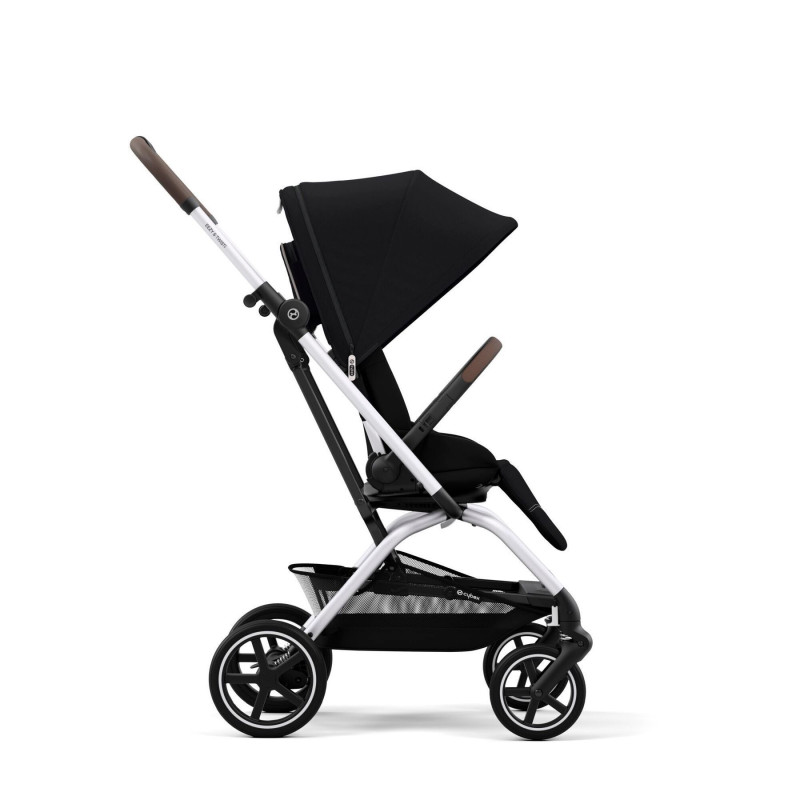 Коляска Cybex Eezy S Twist+ 2 SLV B Moon Black (з бампером)