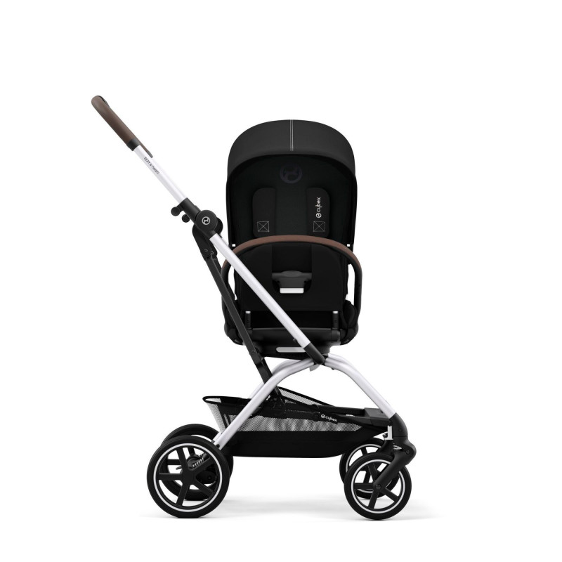 Коляска Cybex Eezy S Twist+ 2 SLV B Moon Black (з бампером)