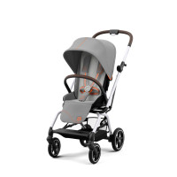 Коляска Cybex Eezy S Twist+ 2 SLV Lava Grey (з бампером)