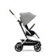 Коляска Cybex Eezy S Twist+ 2 SLV Lava Grey (з бампером)
