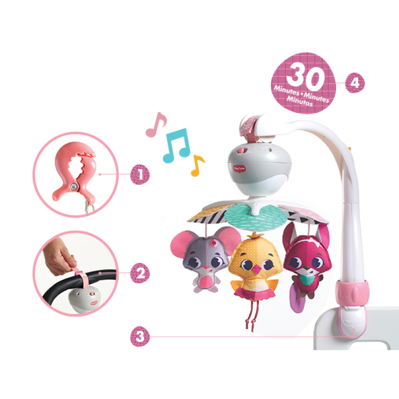 Мультифункціональний мобайл 3в1 Tiny Love 