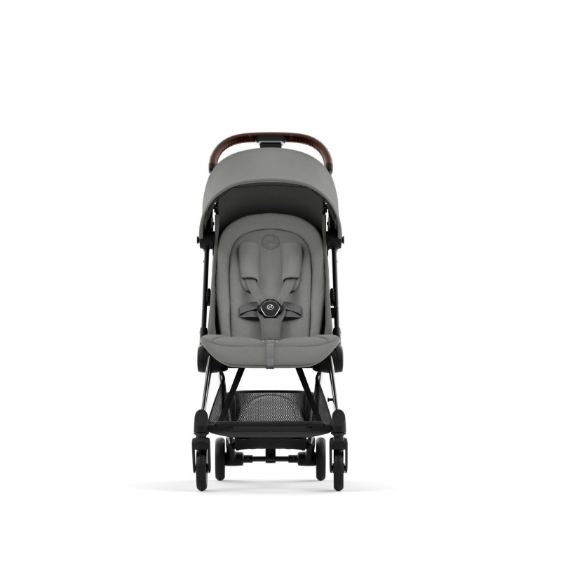 Коляска Cybex Coya Chrome Dark Brown Mirage Grey