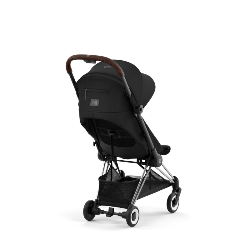 Коляска Cybex Coya Chrome Dark Brown Sepia Black