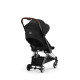 Коляска Cybex Coya Chrome Dark Brown Sepia Black