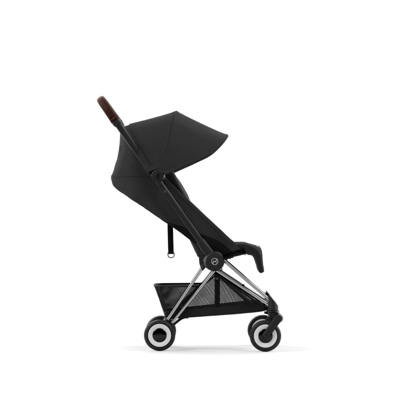 Коляска Cybex Coya Chrome Dark Brown Sepia Black