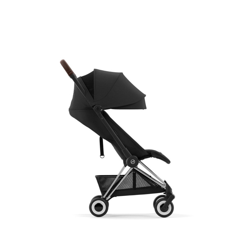 Коляска Cybex Coya Chrome Dark Brown Sepia Black