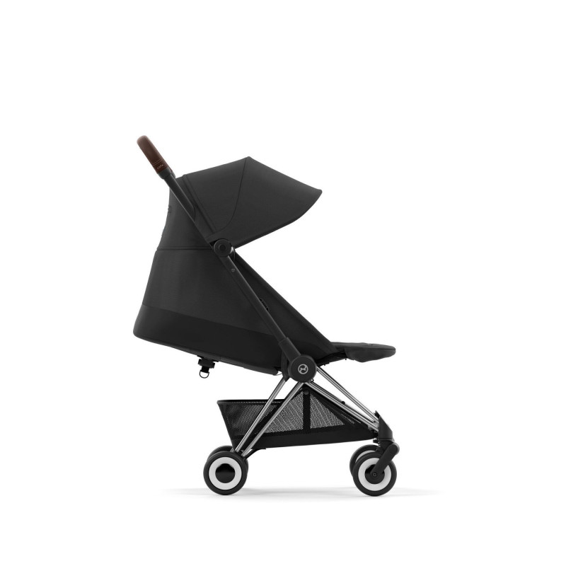 Коляска Cybex Coya Chrome Dark Brown Sepia Black