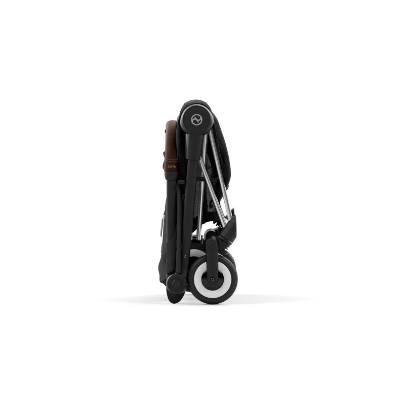 Коляска Cybex Coya Chrome Dark Brown Sepia Black
