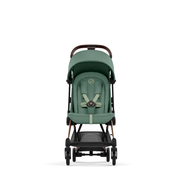 Коляска Cybex Coya Rosegold Leaf Green