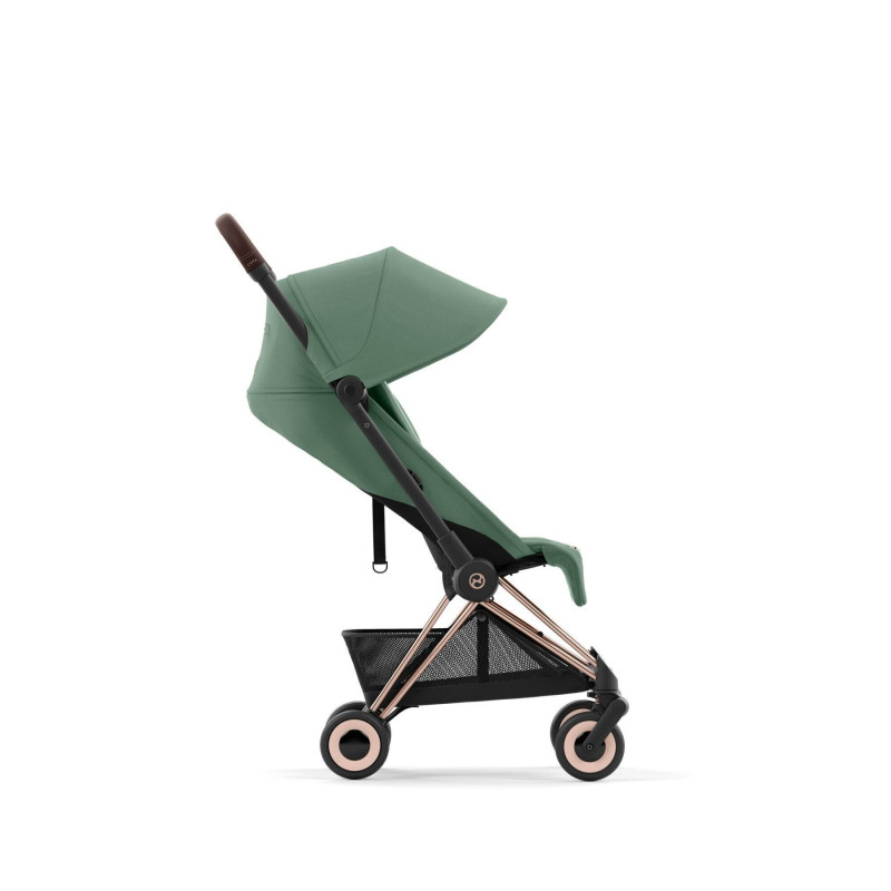 Коляска Cybex Coya Rosegold Leaf Green