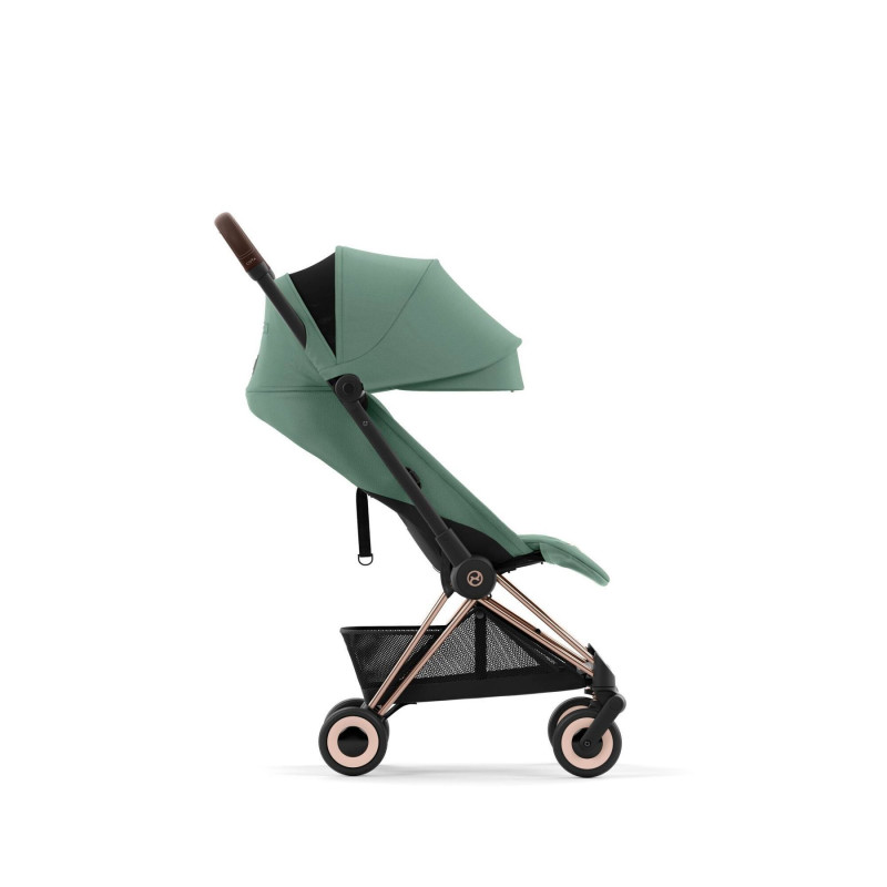 Коляска Cybex Coya Rosegold Leaf Green