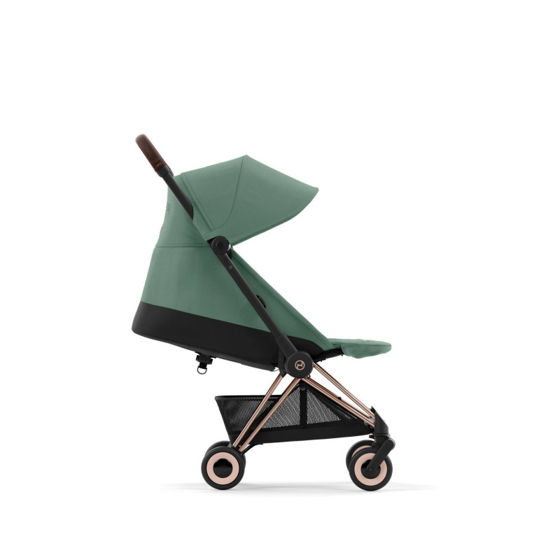 Коляска Cybex Coya Rosegold Leaf Green