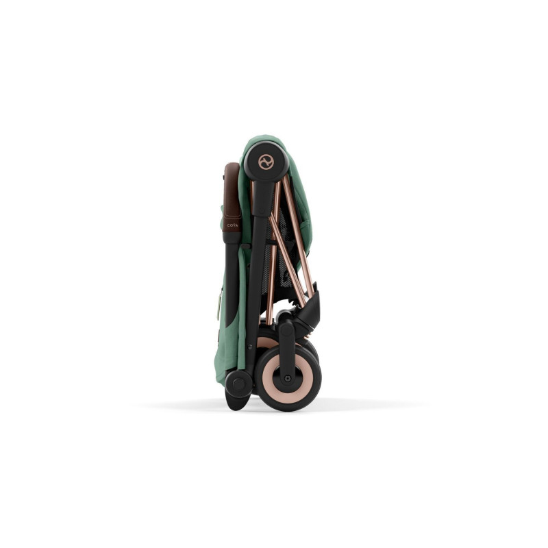 Коляска Cybex Coya Rosegold Leaf Green