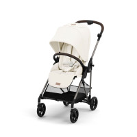 Коляска Cybex Melio Cotton White (з бампером)