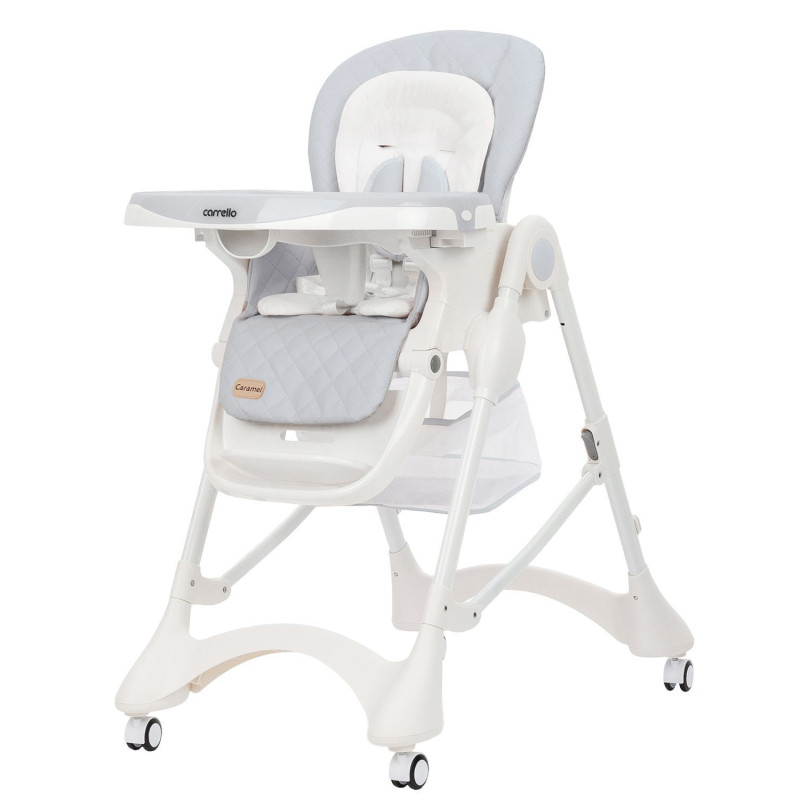 Стілець для годування CARRELLO Caramel CRL-9501/3 Cloud Grey /1/ MOQ