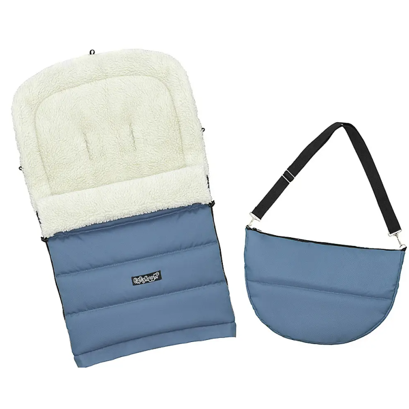 Зимовий конверт Babyroom Wool N-20 jeans blue синій