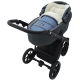 Зимовий конверт Babyroom Wool N-20 jeans blue синій