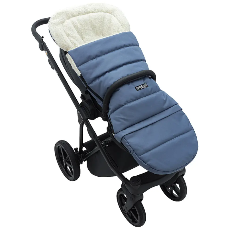 Зимовий конверт Babyroom Wool N-20 jeans blue синій