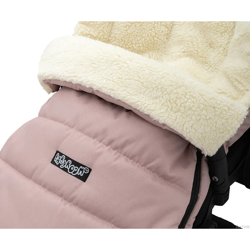 Зимовий конверт Babyroom Wool N-20 pink powder рожевий