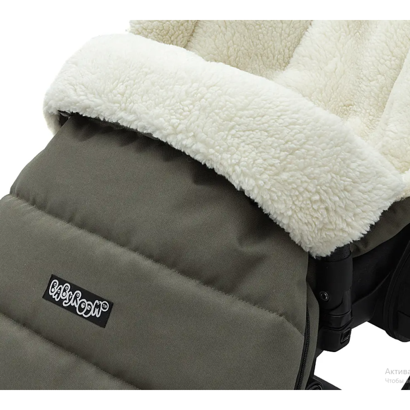 Зимовий конверт Babyroom Wool N-20 хакі
