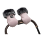 Рукавиці Bair Northmuff pink powder рожевий