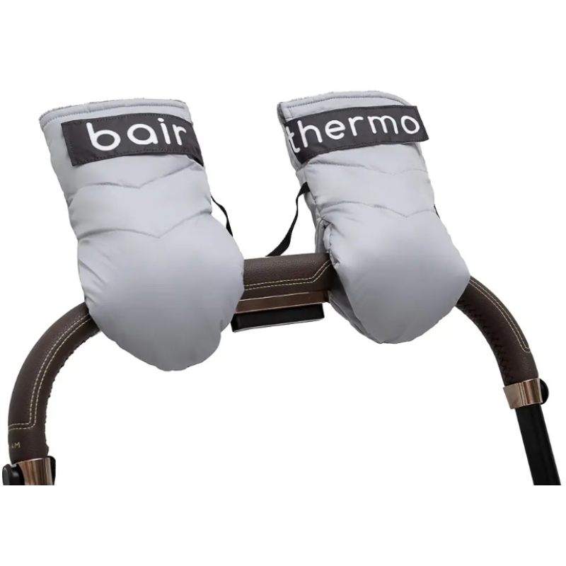 Рукавиці Bair Thermo Mittens owl grey сірий