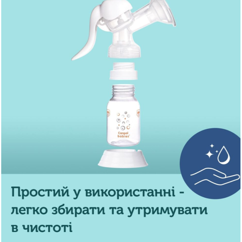 Молоковідсмоктувач ручний Canpol Basic 12/205