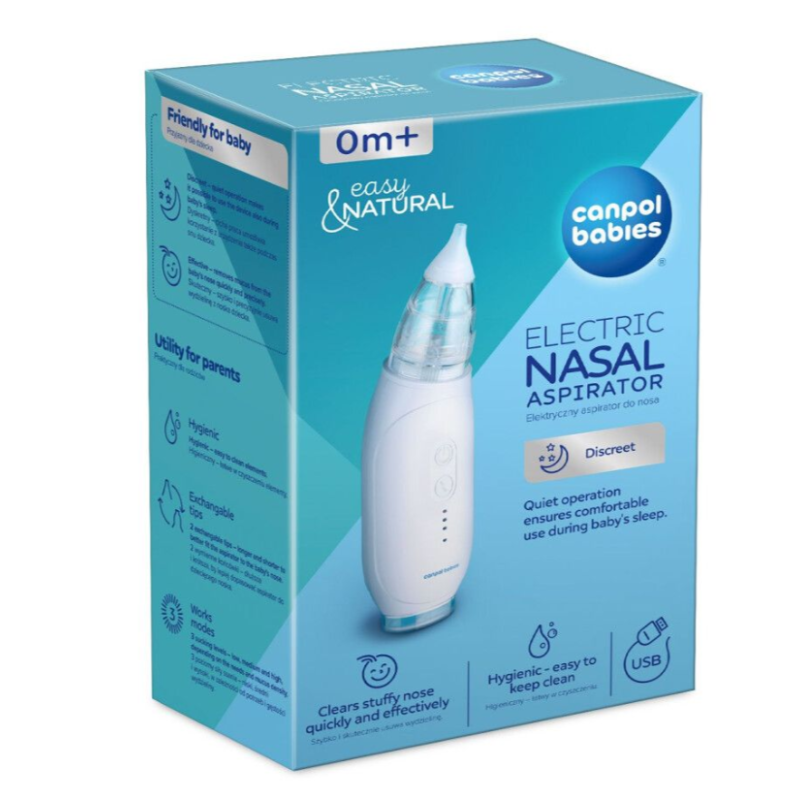 Canpol babies Аспіратор для носа електричний Easy Natural 9/319