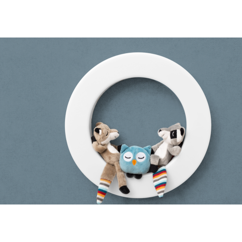 Настінний Світильник-Нічник Zazu з датчиком руху і мякими іграшками