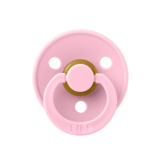 Пустушка Bibs Colour Latex Baby pink розмір 2