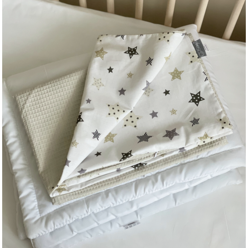 Плед- конверт з ковдрою Маленька Соня Baby Dream Stars бежевий