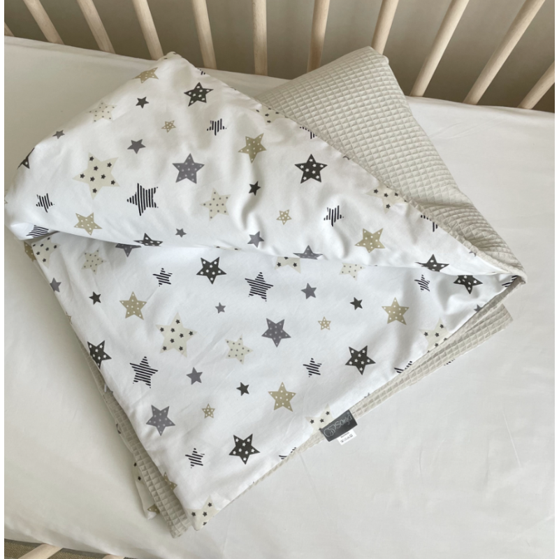 Плед- конверт з ковдрою Маленька Соня Baby Dream Stars бежевий