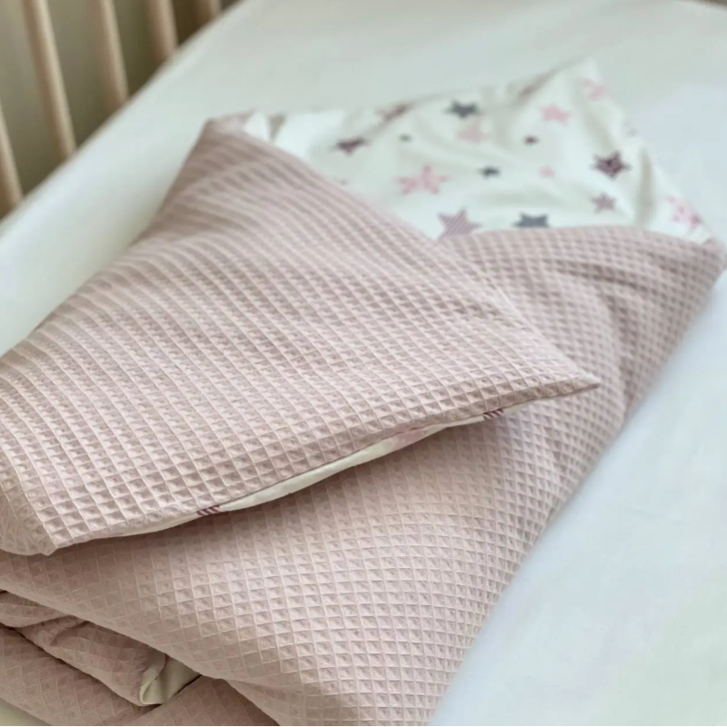 Плед- конверт з ковдрою Маленька Соня Baby Dream Stars рожевий