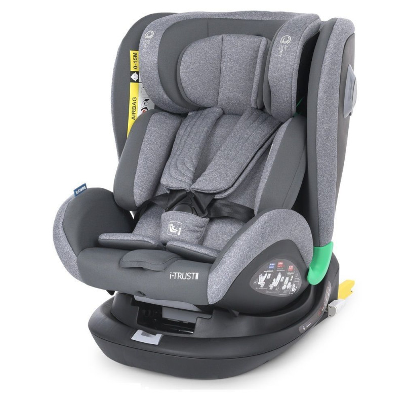 Автокрісло ElCamino ME 1081-1 i-TRUST PLUS Light Gray