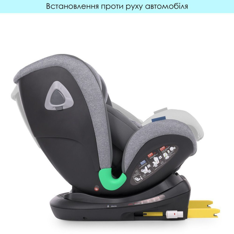 Автокрісло ElCamino ME 1081-1 i-TRUST PLUS Light Gray