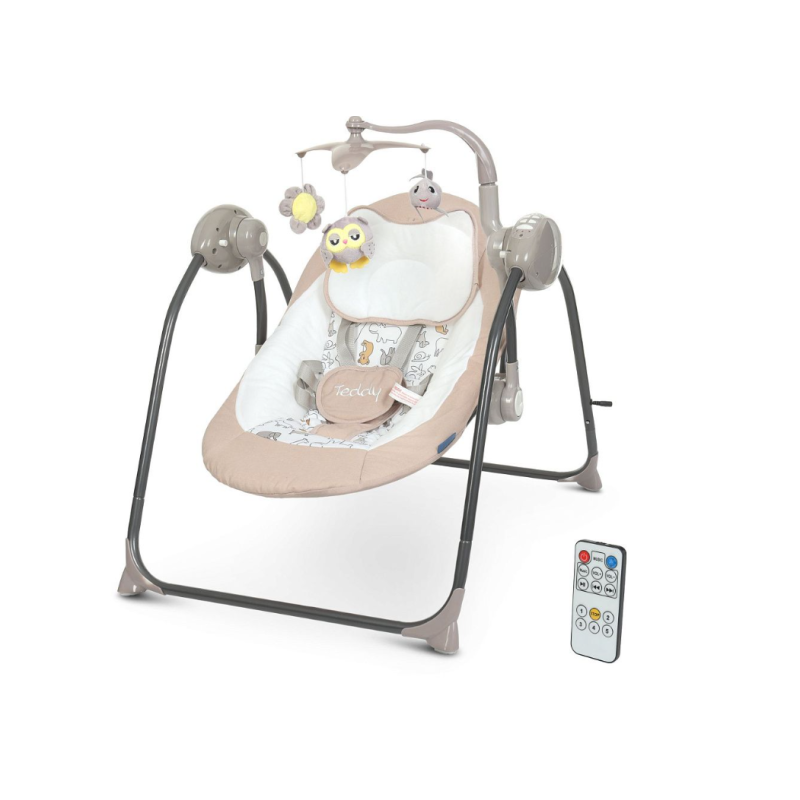 Гойдалка ElCamino ME 1075 TEDDY Beige Animals