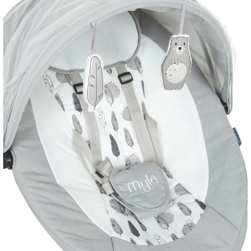Заколисуючий центр ElCamino ME 1074 MYLA Soft Gray