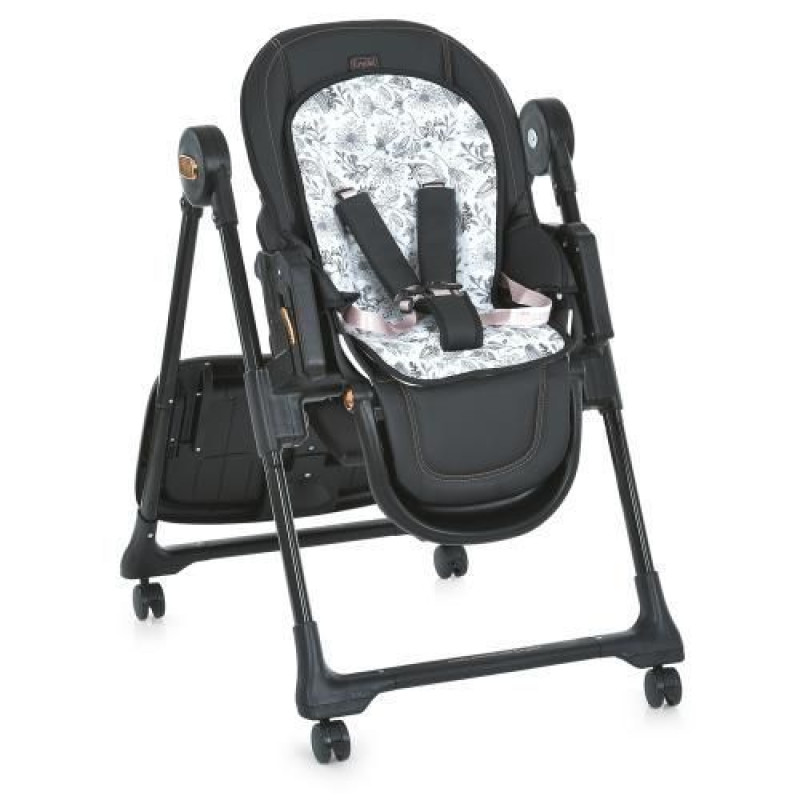 Стільчик ElCamino ME 1037-B CRYSTAL Black Gold