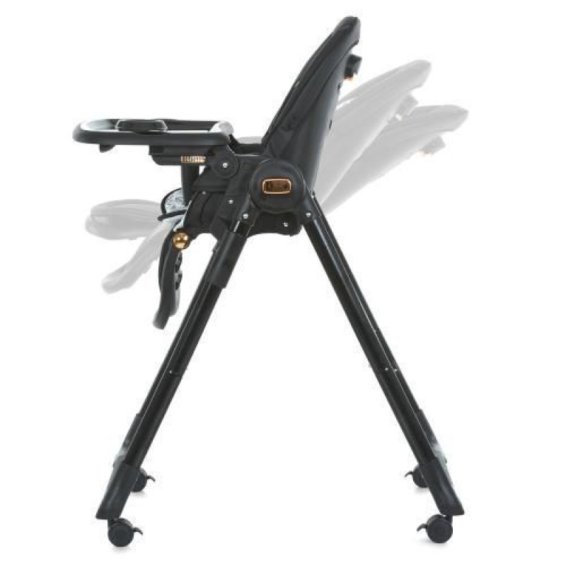 Стільчик ElCamino ME 1037-B CRYSTAL Black Gold