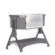 Дитяче ліжечко CARRELLO Aria CRL-15501 (2 in1) Cloud Grey /1/