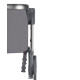 Дитяче ліжечко CARRELLO Aria CRL-15501 (2 in1) Cloud Grey /1/