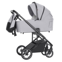 Коляска універсальна CARRELLO Alfa+ CRL-6507 (2in1) Feather Grey /1/
