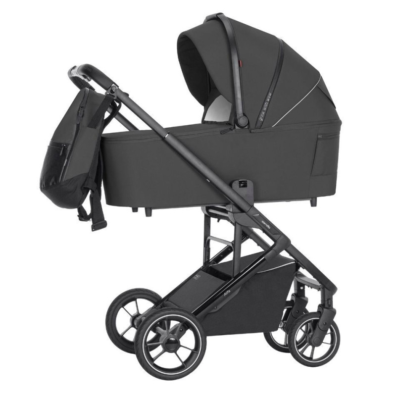 Коляска універсальна CARRELLO Alfa+ CRL-6507 (2in1) Graphite Grey /1/