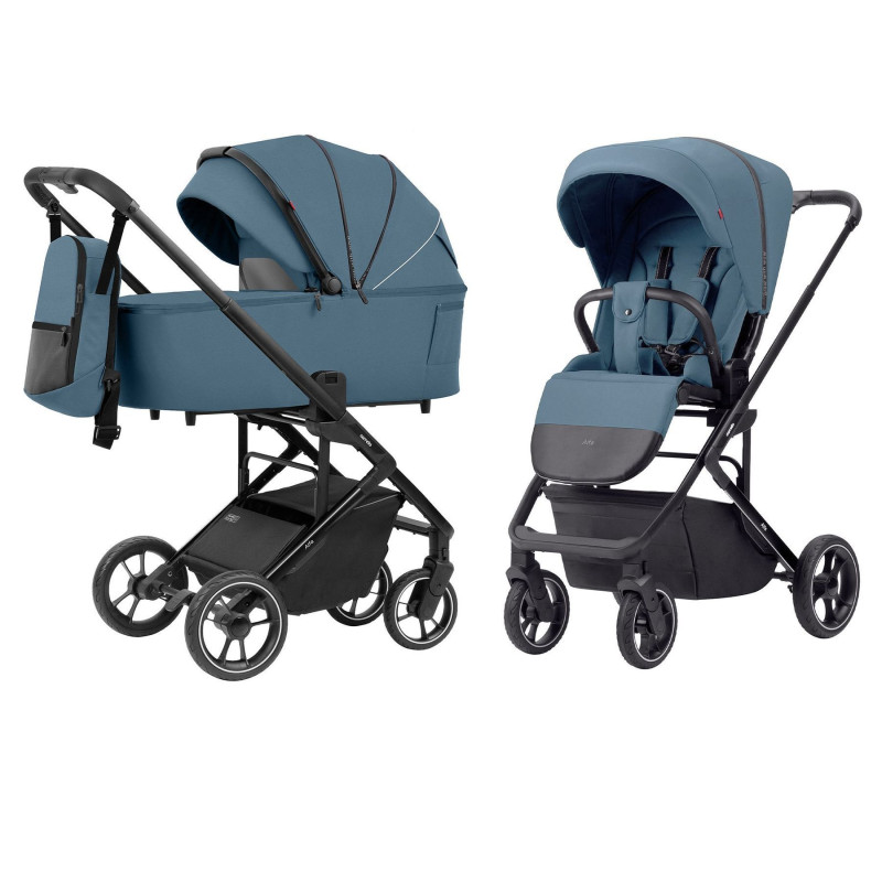Коляска універсальна CARRELLO Alfa+ CRL-6507 (2in1) Indigo Blue /1/