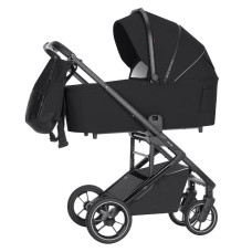 Коляска універсальна CARRELLO Alfa+ CRL-6507 (2in1) Midnight Black /1/