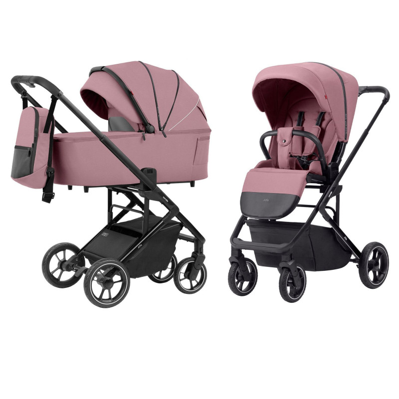 Коляска універсальна CARRELLO Alfa+ CRL-6507 (2in1) Rouge Pink /1/