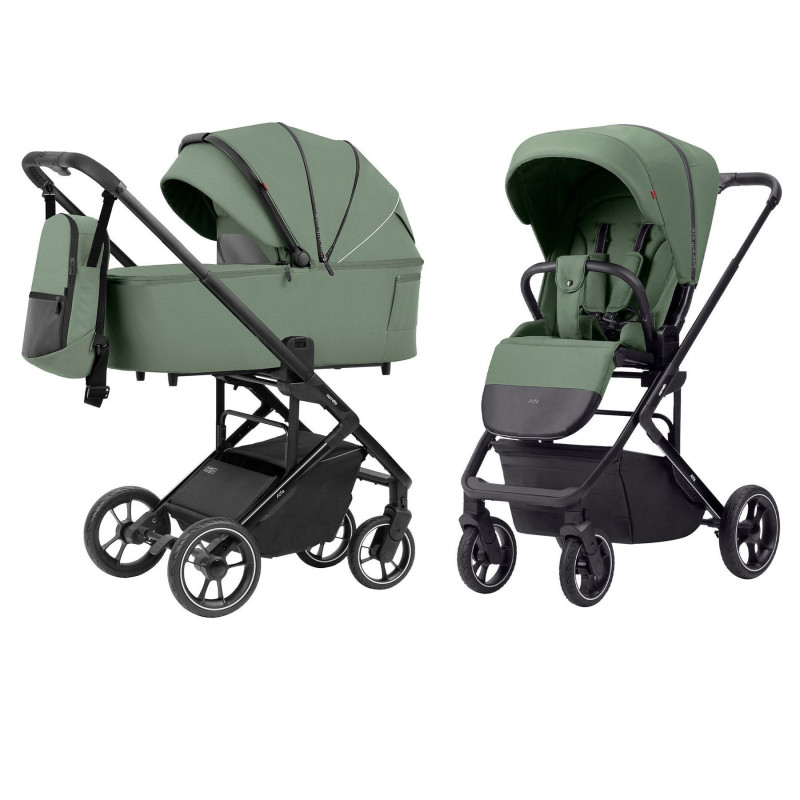 Коляска універсальна CARRELLO Alfa+ CRL-6507 (2in1) Sea Green /1/