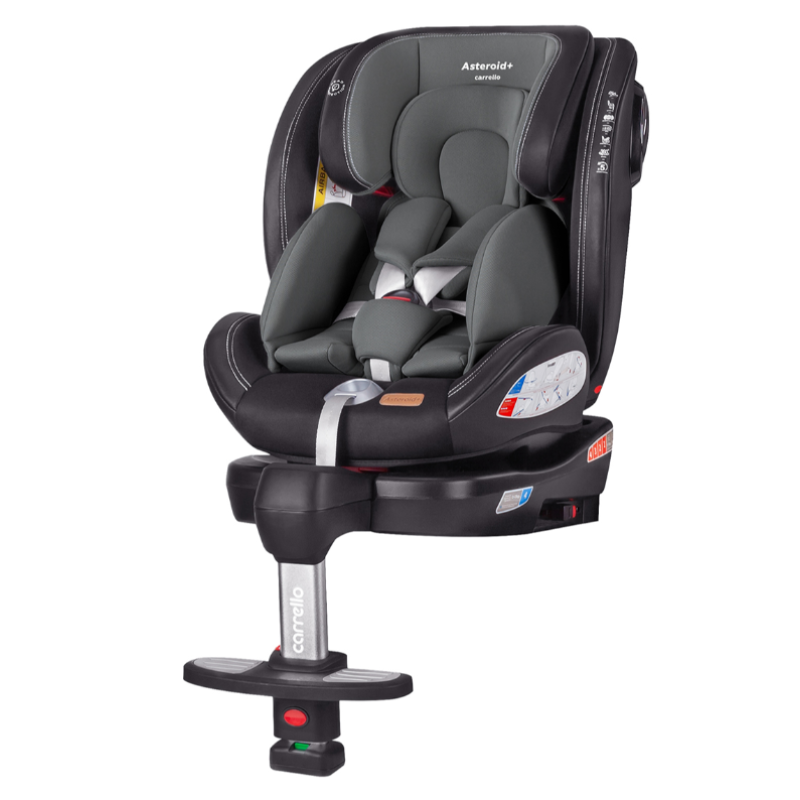 Автокрісло CARRELLO Asteroid+ CRL-15801 Shale Grey 0+1/2/3 ISOFIX з поворотом та опорною стійкою /1/